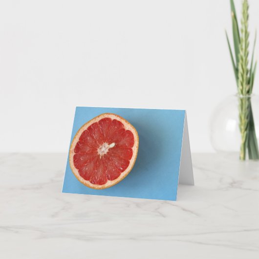 Holiday Grapefruit Feiertagskarte (Vorderseite)