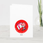 Holiday Greeting Card - Holiday Tree Feiertagskarte (Rückseite)