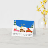 Holiday Greeting Card Karte (Gelbe Blume)