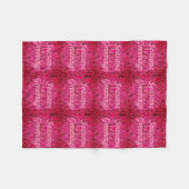 Holiday Greeting Fleecedecke (Vorderseite (Horizontal))