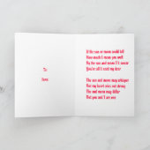 Holiday Greetings Feiertagskarte (Innenseite)