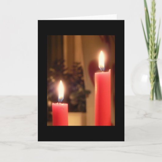 Holiday Greetings Feiertagskarte (Vorderseite)