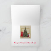 Holiday Greetings Feiertagskarte (Innenseite)