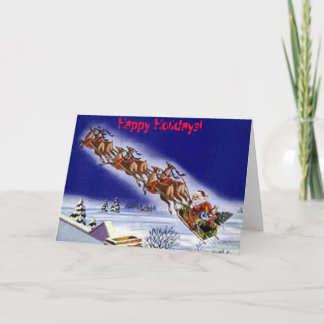 Holiday Greetings Feiertagskarte