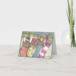 Holiday Greetings Feiertagskarte