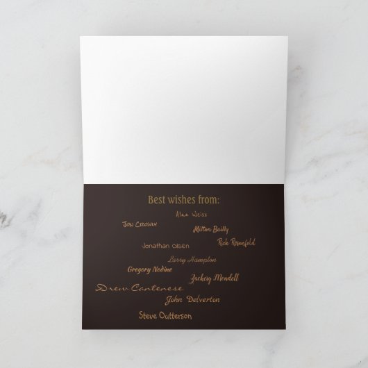 Holiday greetings Football-Team Grußkarte Karte (Innenseite)