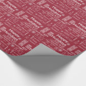 Holiday Greetings Geschenkpapier (Ecke)