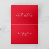 Holiday Greetings Karte (Innenseite)