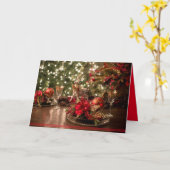 Holiday Greetings Karte (Gelbe Blume)