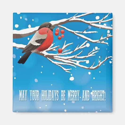 Holiday Greetings Magnet (Vorne)