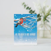 Holiday Greetings Postkarte (Stehend Vorderseite)