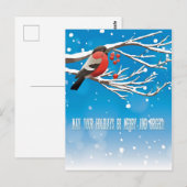 Holiday Greetings Postkarte (Vorne/Hinten)