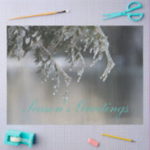 Holiday Greetings Tissue Paper Seidenpapier (Basteln)
