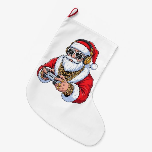 Holiday Großer Weihnachtsstrumpf (Vorderansicht (hängend))