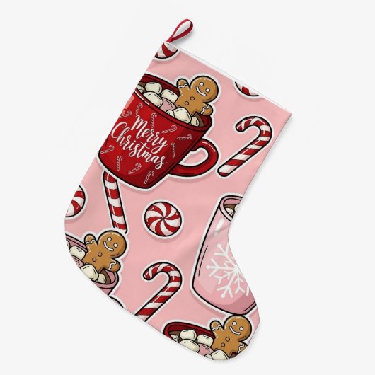 Holiday Großer Weihnachtsstrumpf (Vorderansicht (hängend))