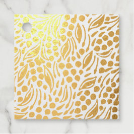 Holiday Gruß Holly Berries Moderne Weihnachten Geschenkanhänger