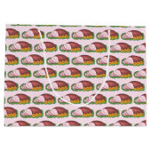 Holiday Ham Weihnachtsabend Feinschmecker Hams Ges Große Geschenktüte (Rückseite)