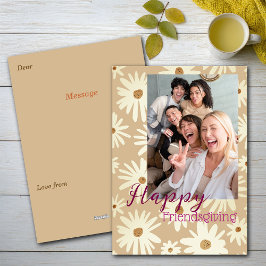 Holiday Happy Celebration Generic Foto Customizing Feiertagskarte