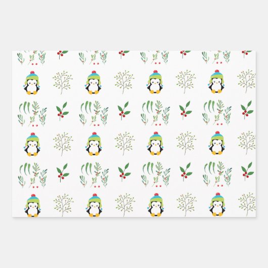 Holiday Happy Geschenkpapier Set (Vorderseite 2)