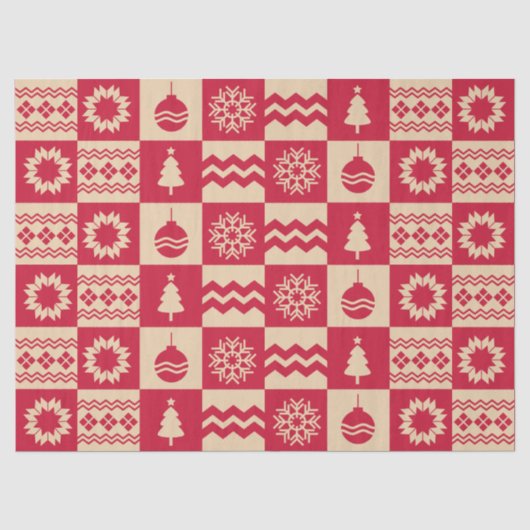 Holiday Harmony Tissue Paper Seidenpapier (Vorderseite)