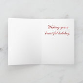 Holiday Harp Card Feiertagskarte (Innenseite)