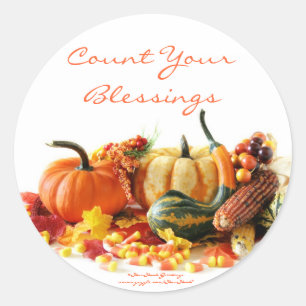 Holiday Harvest Stickers