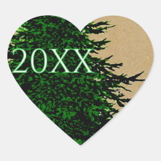 HOLIDAY HEART Herz-Aufkleber