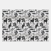 Holiday Heron and Deer Geschenkpapier Set (Vorderseite 2)
