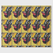 "Holiday Hijinks, der Geschmack war sauer" Gemälde Geschenkpapier (Flach)