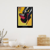 "Holiday Hijinks, der Geschmack war sauer" Gemälde Poster (Küche)