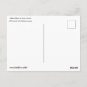 "Holiday Hijinks, der Geschmack war sauer" Gemälde Postkarte (Rückseite)