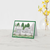 Holiday Hilltop Farm Card Karte (Gelbe Blume)