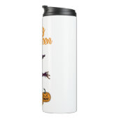 Holiday Hippo Halloween Hexo Hippo Thermosbecher (Nach rechts gedreht)