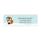 Holiday Hipster Brown Fox (Vorne)