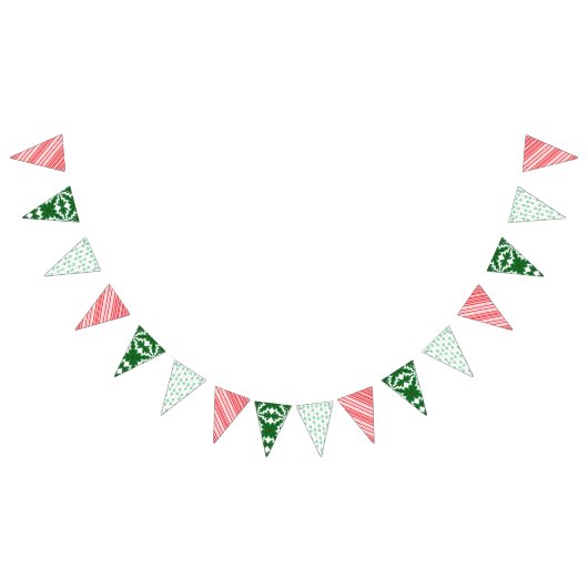 Holiday Hodgepodge Triangle Bunting Banner (Alle)