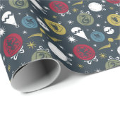 Holiday HOGWARTS™ House Bauble Muster Geschenkpapier (Rolleneckpunkt)