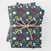 Holiday HOGWARTS™ House Bauble Muster Geschenkpapier Set (Beispiel)