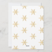 Holiday Holly Christmas Party Feiertagskarte (Rückseite)