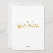 Holiday Holly Christmas Party Feiertagskarte (Rückseite)