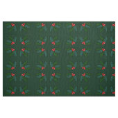 Holiday Holly Fabric Weihnachtsstoffe Custom Stoff (Fat Quarter (45,7 x 55,9 cm))
