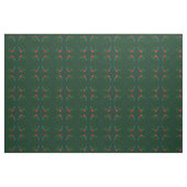 Holiday Holly Fabric Weihnachtsstoffe Custom Stoff (Yard (91,4 cm))
