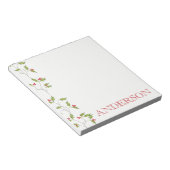 Holiday Holly Note Pad Notizblock (angewinkelt)