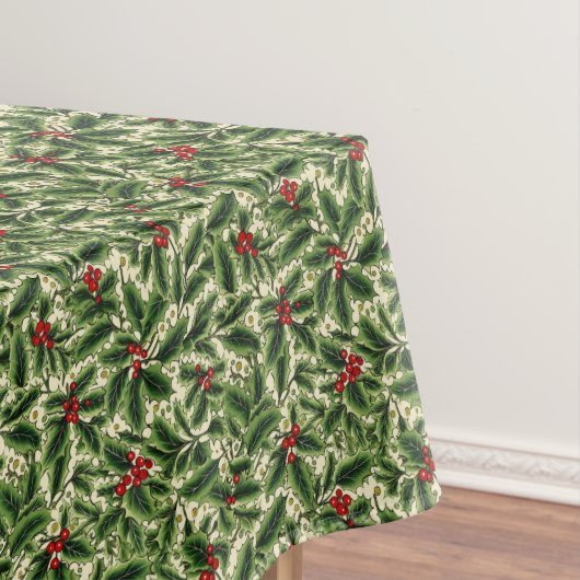 Holiday Holly Tablecloth Tischdecke (Beispiel)