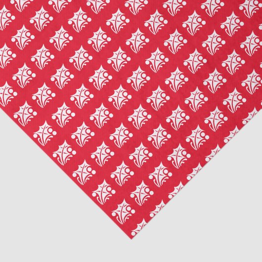 Holiday Holly Tissue Paper Seidenpapier (Ausschnitt)
