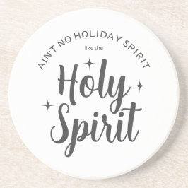 Holiday Holy Spirit Christlich Religiöse Weihnacht Getränkeuntersetzer