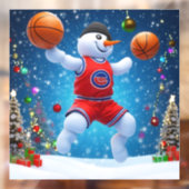 Holiday Hoops Fensteraufkleber (Blatt 2)