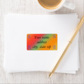 Holiday Horns - Adressaufkleber (Insitu)