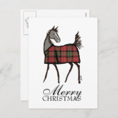 Holiday Horse Fox mit Blanket Weihnachten (Vorne/Hinten)