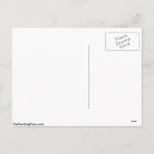 Holiday Horse Fox mit Blanket Weihnachten (Rückseite)