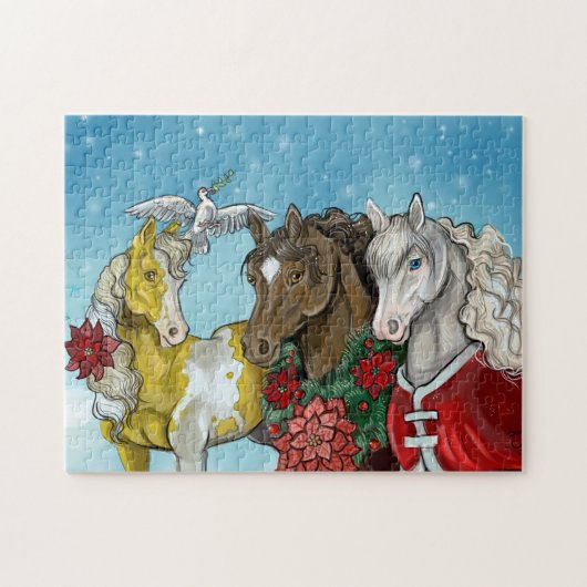 Holiday Horses~puzzle! Puzzle (Horizontal)